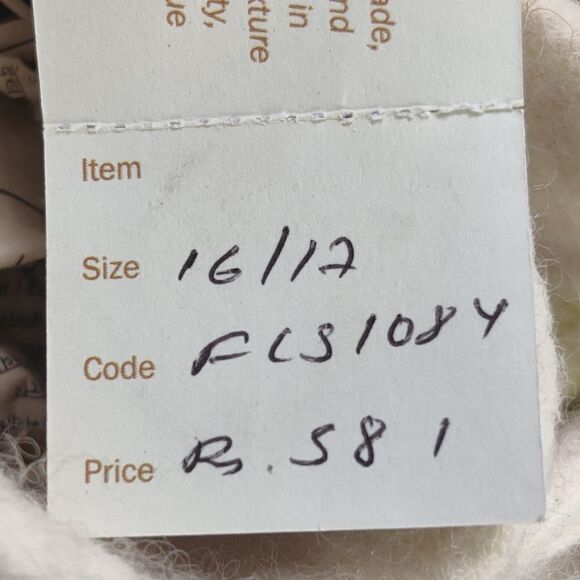 Wool felt Slippers Wearable Art Flowers Handmade in Nepal New w/ Tags Baby Sz 5 - Picture 9 of 16